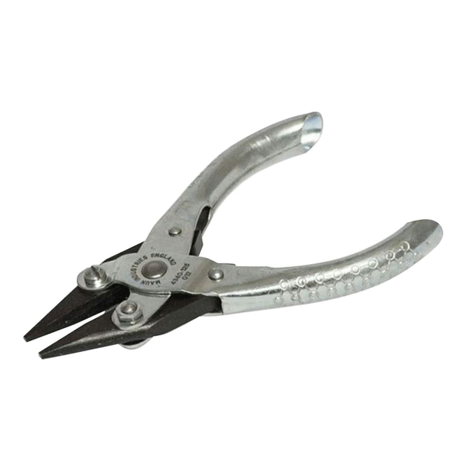 Maun Snipe Nose Parallel Pliers, Smooth Jaws 125mm - Multi Colour - One Size