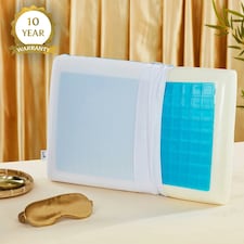 Luff Mayfair Cooling Gel Pillow White
