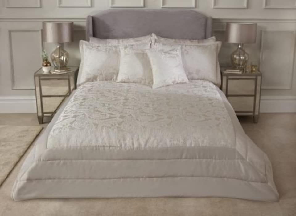 image 1 of Cavendish Bedspread Cream | Cream | Cream