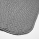 image 2 of OHS Geo Pinsonic Blanket Quilted Bedspread, 200x240cm - Charcoal