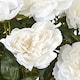 image 2 of Large Peony Plant in Pot - Plastic - L46 x W46 x H71 cm - White