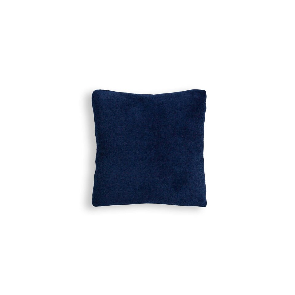 image 1 of BHS Microfleece Cushion, Navy