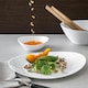 image 5 of Bormioli Rocco Prometeo Oval Glass Steak Plates - 32cm - White - Pack of 6 White