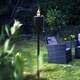image 7 of Harbour Housewares Metal Garden Torches - Barrel - Black - Pack of 12
