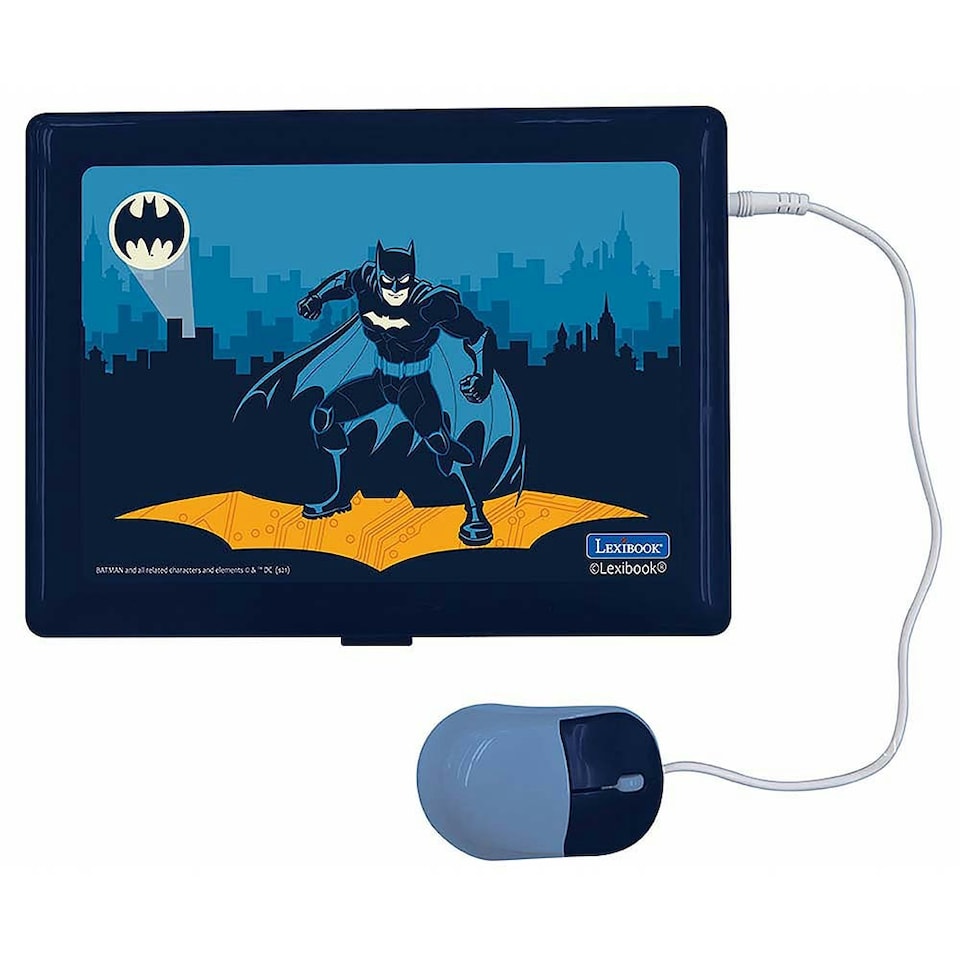 image 1 of Lexibook JC598BATI1 Batman Bilingual Educational Laptop with 124 Activities