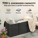 image 4 of Outsunny 720 L Garden Furniture Cushion Storage Bag, 600D Oxford Fabric