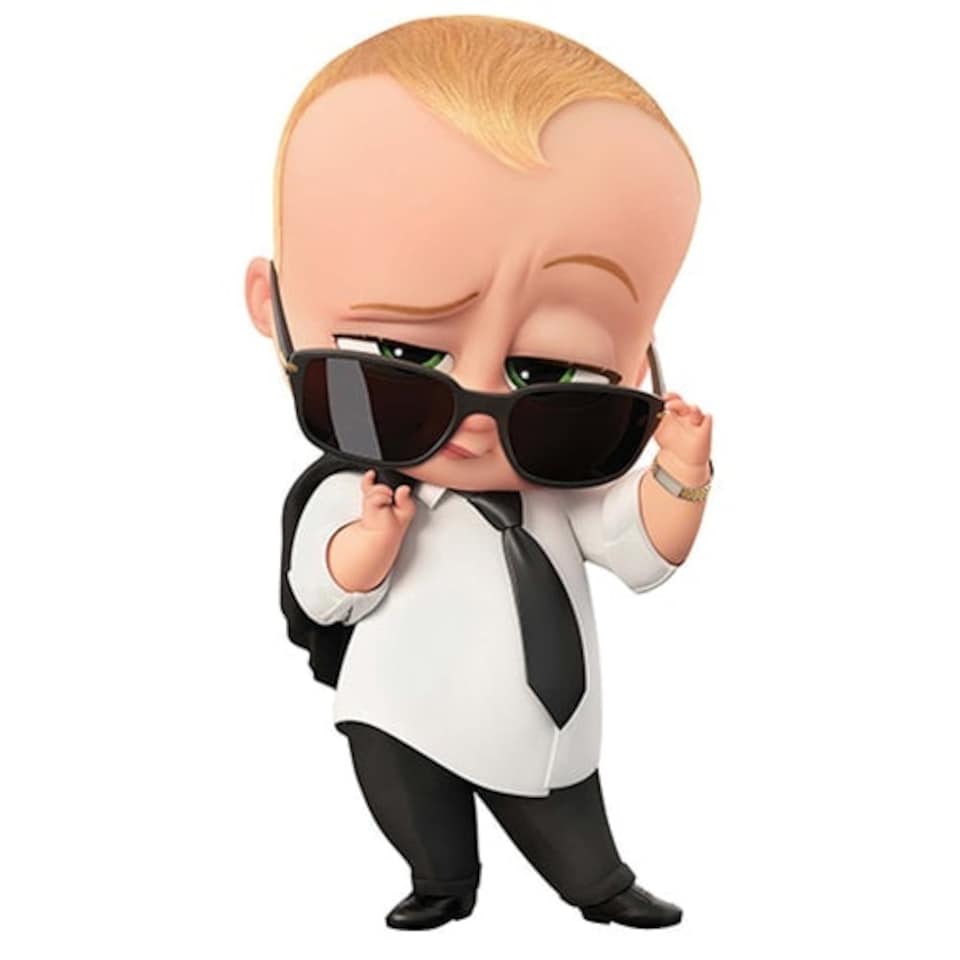 Boss Baby Sunglasses Lifesize Cardboard Cutout 90cm
