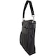 image 6 of Soft Leather Ruched Detail Detachable Strap Cross Body Shoulder Bag Grey | Light Grey