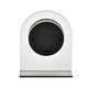 image 3 of Wm.Widdop Arched Glass Mantel Clock Roman Dial White