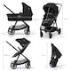 image 6 of Kinderkraft Travel System Newly 4In1 + Mink Pro Car Seat + Isofix Base | Black