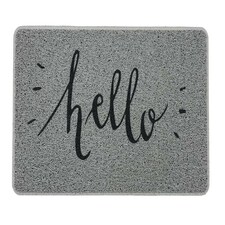 Hello Print PVC Spaghetti Looper Door Mat - 75x44cm