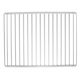 image 1 of SPARES2GO Universal Large Fridge Freezer Shelf Adjustable White Plastic Coated Extendable (Pack of 2 Shelves) White