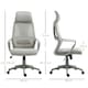 image 7 of Vinsetto Mesh Back Office Chair w/ Adjustable Height Padded Headrest Grey