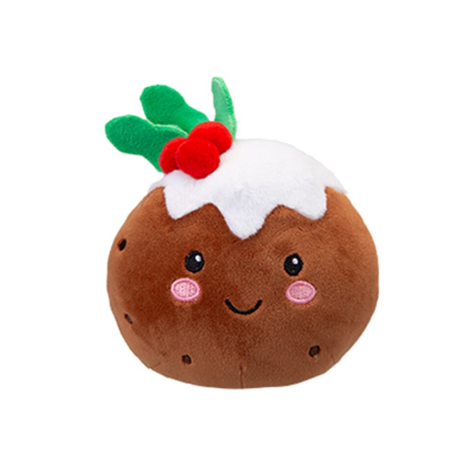 Christmas Pudding Softlings Christmas Foodies Plush Soft Toy 16cm