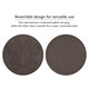 image 3 of Nicoman Round Brown Butterfly Stepping Stone - Pack of 2 | Brown | Bown | Pack of 2