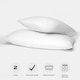 image 2 of OHS 2 Pack Spring and Bounce Pillows Medium Support