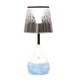 image 1 of Aromatize LED Colour Changing Etched Shade Glitter Lamp Multi