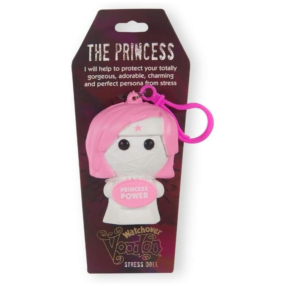 History & Heraldry Voodoo Stress Toy Keychain -  The Princess