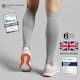 image 10 of aZengear Calf Support Compression Sleeves (Pair) for Women, Men, Running, Shin Splints
