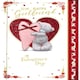 image 1 of Me To You Bear Beautiful Girlfriend Handmade Valentine's Day Card