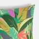 image 6 of OHS 2 x Palms Print Garden Cushion Covers Outdoor Water Resistant