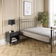 image 2 of Hotel Pure Luxury 5 Star Fitted Sheet Grey Single | Grey | Single