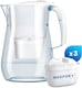 image 2 of AQUAPHOR 4.2 Litre Onyx Water Filter Jug in White with 3 x Maxfor+ filter