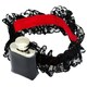 image 2 of Bristol Novelty Unisex Adults Garter With Hip Flask - Black/Silver - One Size Black | One Size