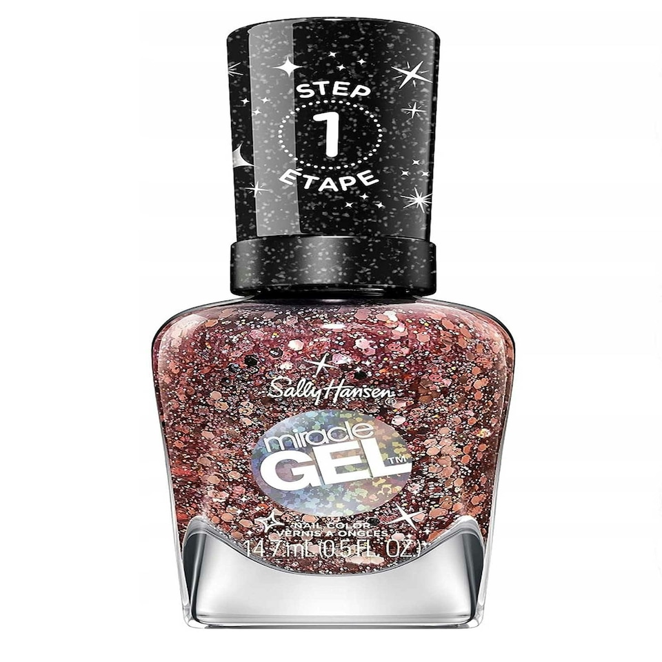 image 1 of Miracle Gel Sally Hansen Nail Colour Step 1 14ml All is Bright #909 Sally Hansen Pink