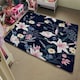 image 4 of Tropical White & Pink Flowers (Rug) Pink | XL: 160x230cm