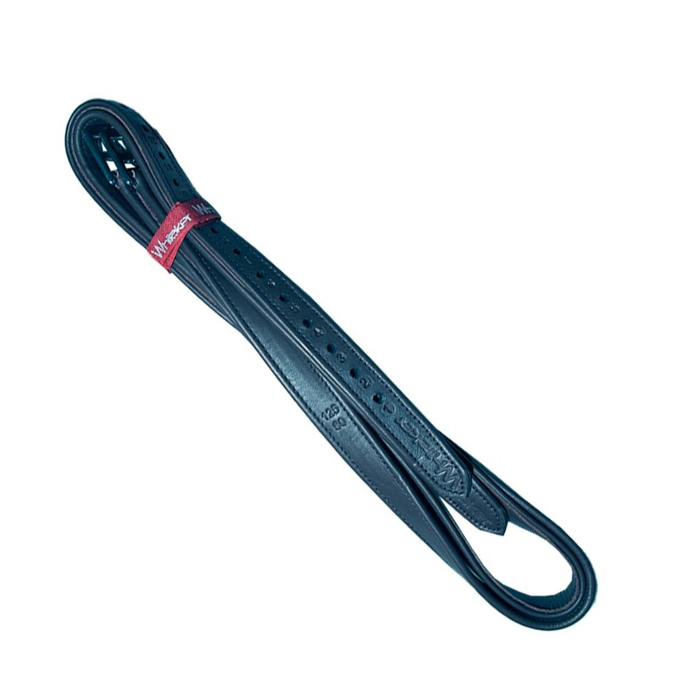image 1 of Whitaker Stirrup Leathers - Black - 135cm