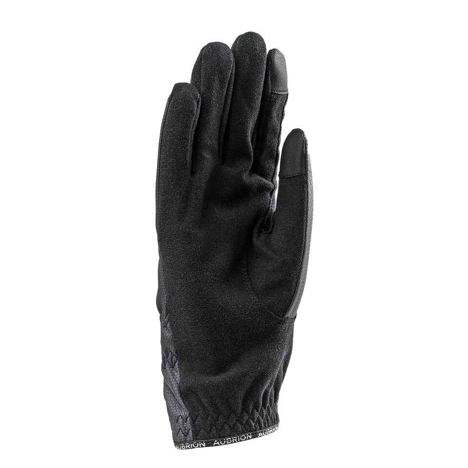 image 1 of Aubrion Stadium Riding Gloves Black | Size: X-Small
Colour: Black