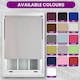 image 5 of Blackout Roller Blind 165cm Wide x 210cm Long | White | White