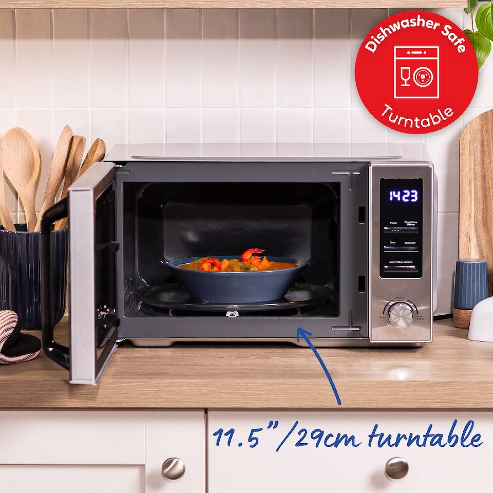 image 1 of Russell Hobbs RHM2372SS, 23L Digital Microwave in Stainless Steel