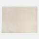 image 4 of OHS Faux Fur Rib Fleece Blanket, 125x150cm - Natural
