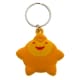 image 1 of Wish PVC Star Keyring - Yellow - One Size