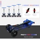 image 7 of HOMCOM Child 3-Wheel Scooter Light Music Water Spray Rechargeable 3-6 Yrs Blue