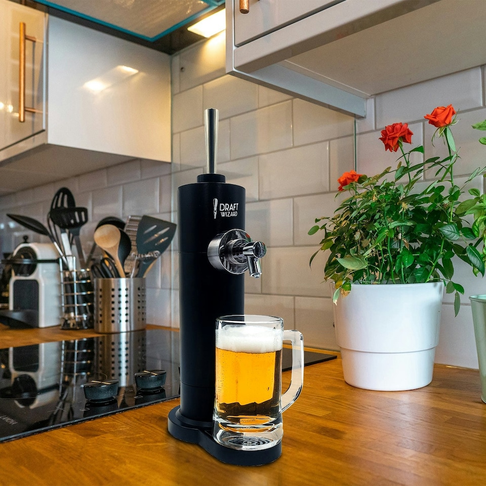 image 1 of Mad Monkey Draft Wizard Beer dispenser for cans
