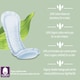 image 4 of Organyc Ultra Thin Incontinence Liners - 96 Liners Total (4 Packs of 24)