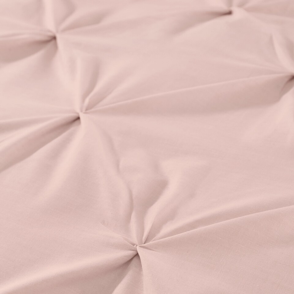 image 1 of Serene Lara Duvet Cover Set Blush