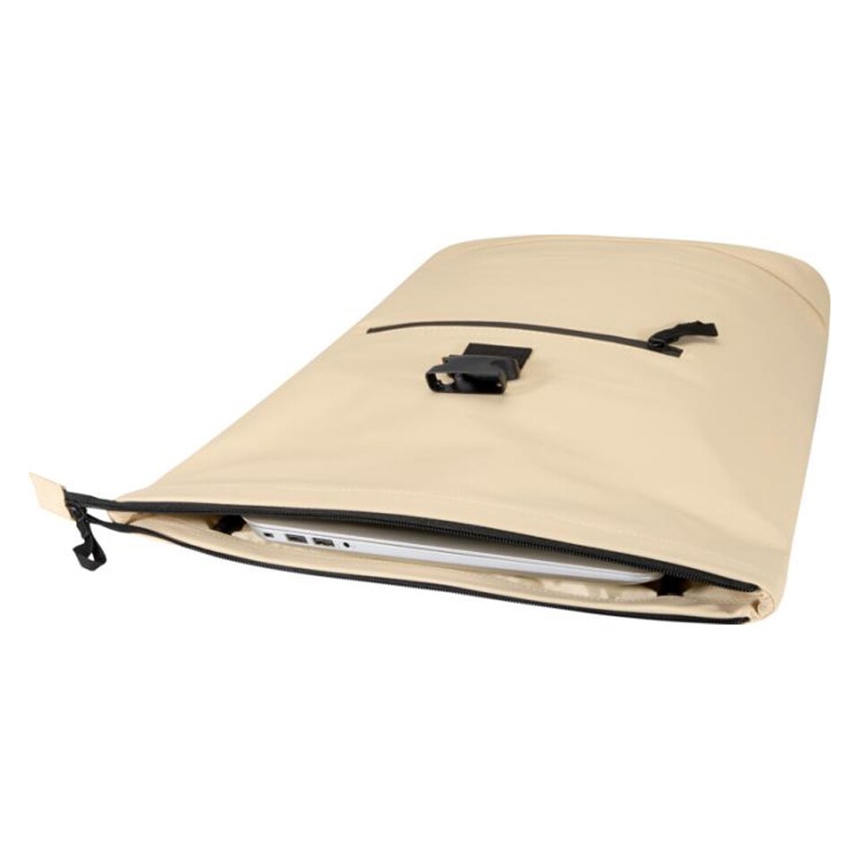 image 1 of Floso Resi Plus Roll Top 18L Backpack | Cream | Oatmeal | One Size | 1