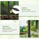 image 5 of COSTWAY 197 cm Tall Metal Obelisk Trellis 2-Pack Garden Trellis