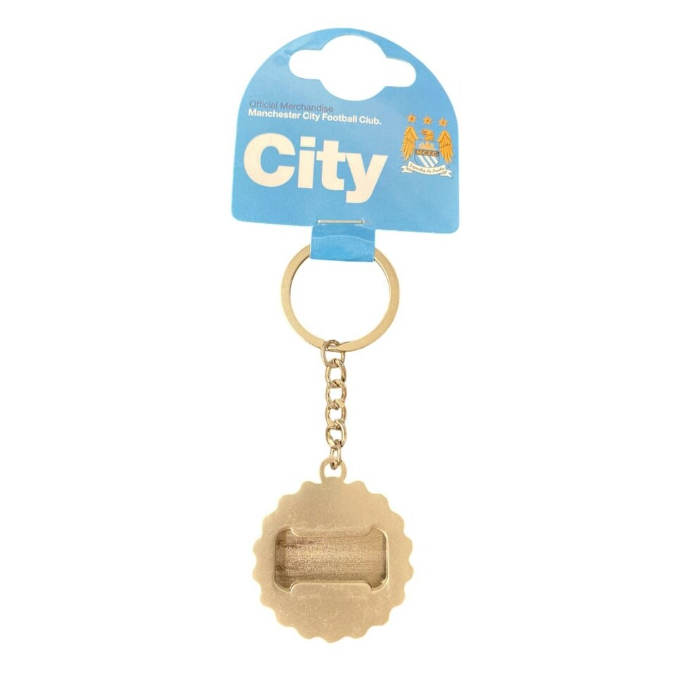 image 1 of Manchester City FC Bottle Opener Keyring