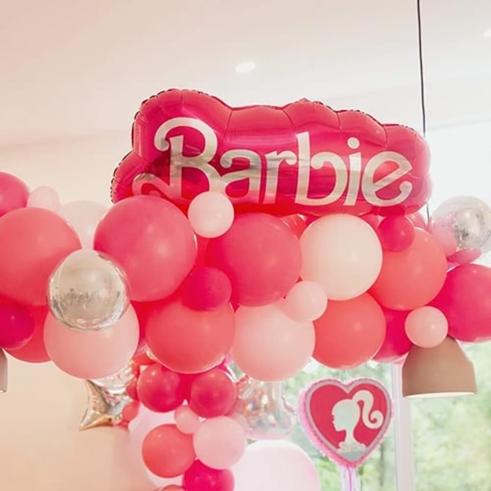 image 1 of Barbie Malibu Foil Helium Giant Balloon 81cm / 32 in