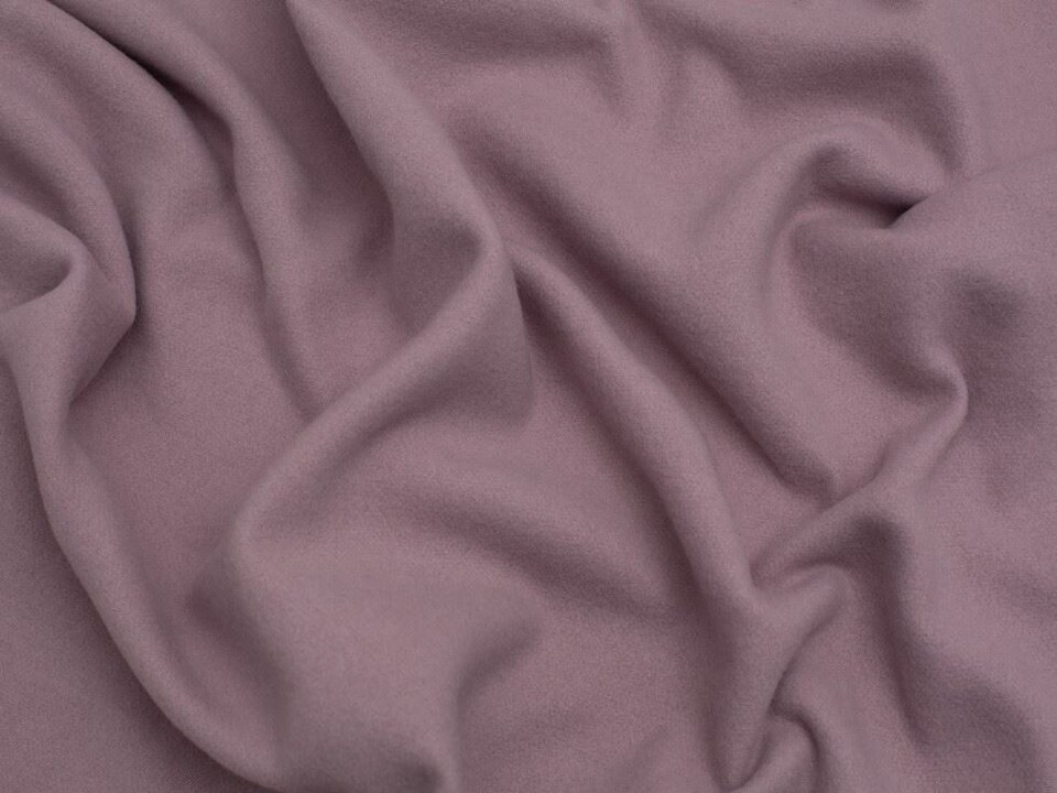 Minerva Core Range Purple Vegan Wool Effect Coating Fabric for Dressmaking, 150cm / 59" Wide - per metre