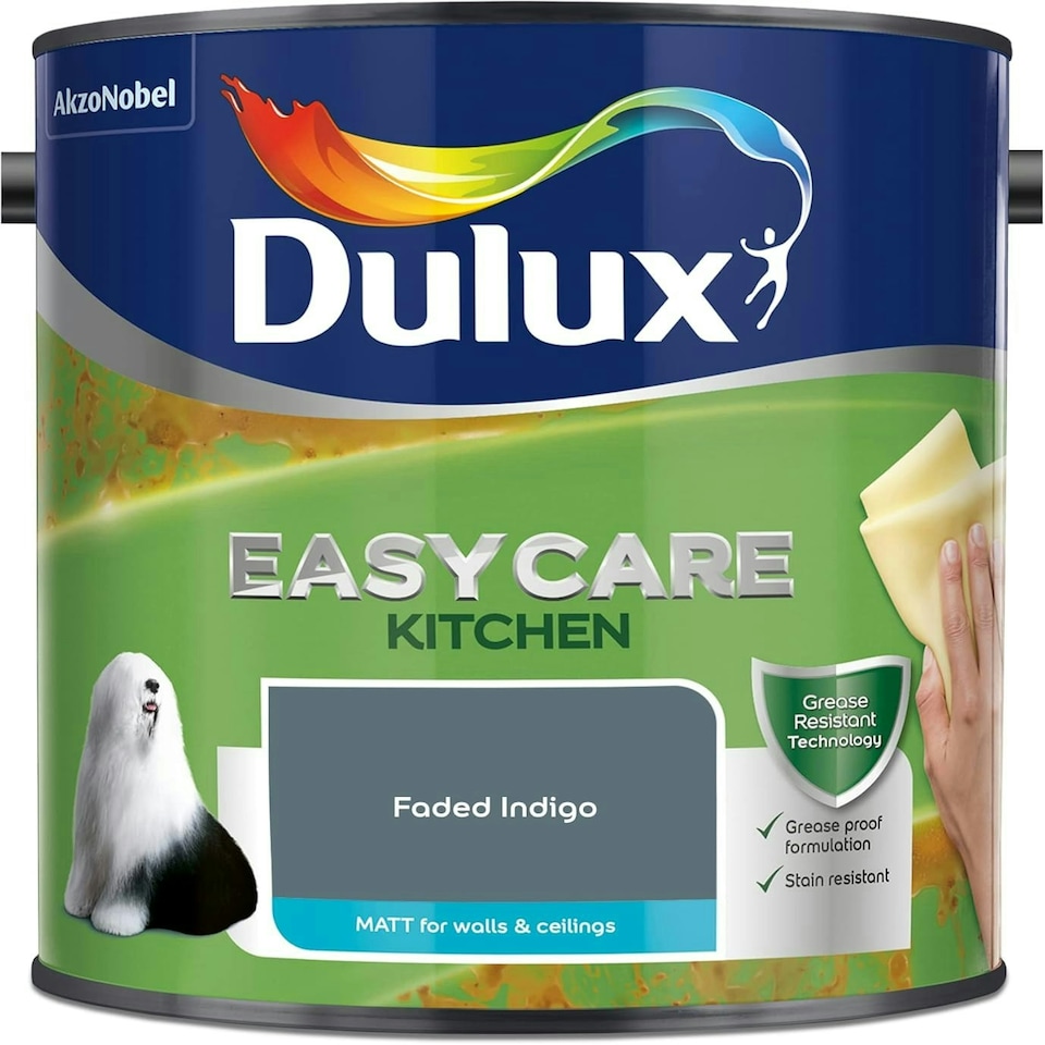 image 1 of Dulux Easycare Kitchen Matt 2.5L Wild Primrose