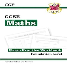 Gcse Maths Exam Practice Workbook: Foundation - Includes Video Solutions And Answers
