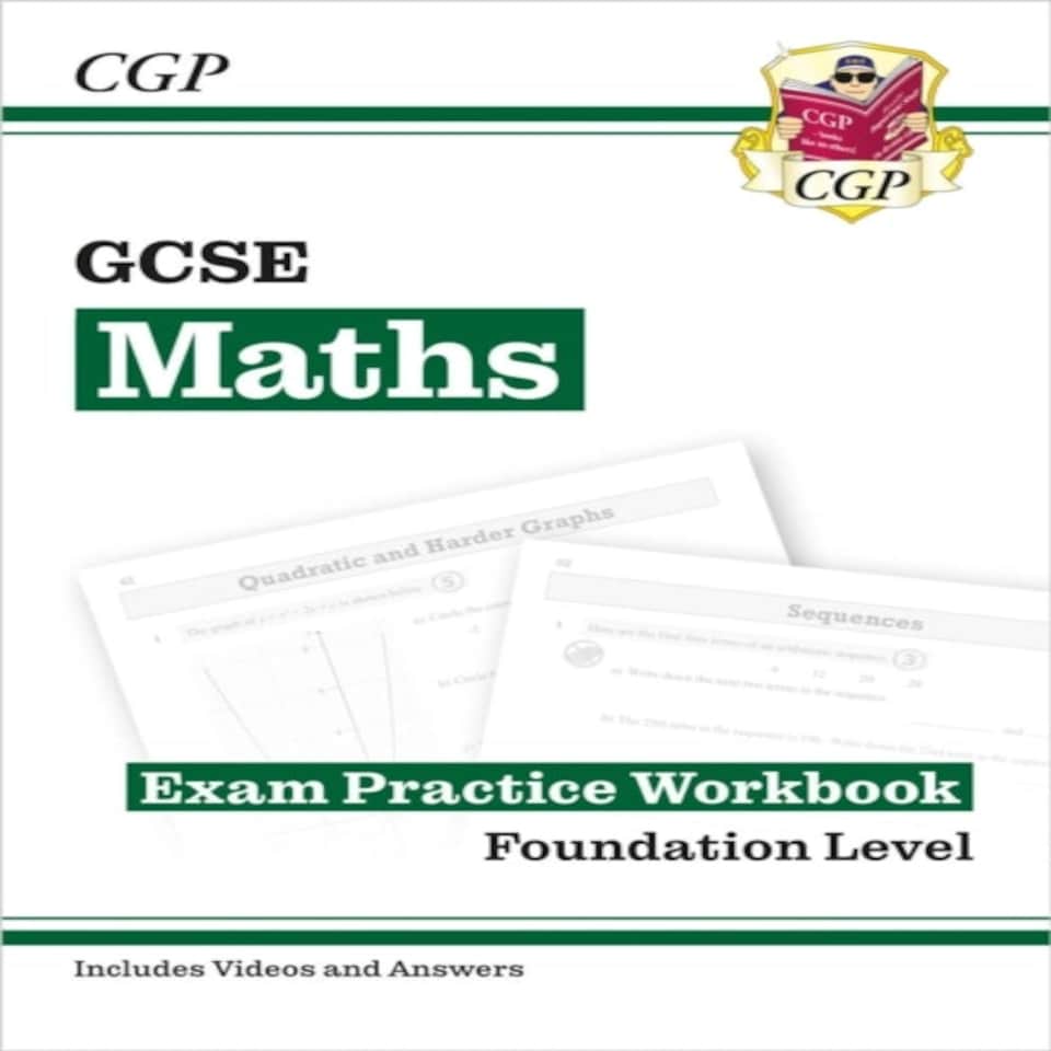 Gcse Maths Exam Practice Workbook: Foundation - Includes Video Solutions And Answers