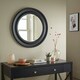 image 6 of Hamilton Round Wall Mirror Silver | H 66cm x L 66cm X W 3cm