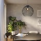 image 2 of EGLO Venezuela Black Steel Pendant Light